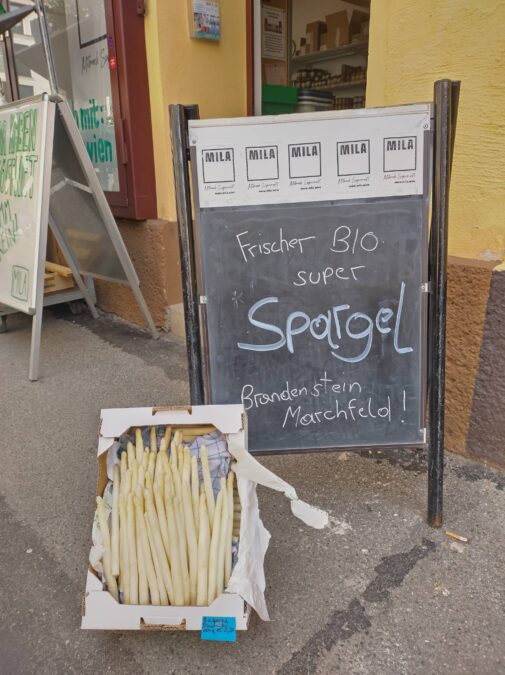 Wo kommt unser Spargel her?