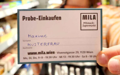 Jetzt Neu: Mit dem Probe-Einkaufen-Pass MILA kennenlernen
